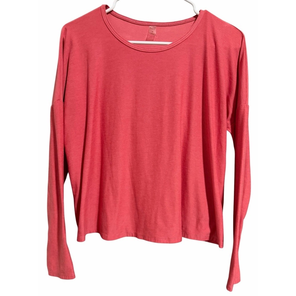 Beyond Yoga Featherweight Daydreamer Pullover Coral Women's Size Medium